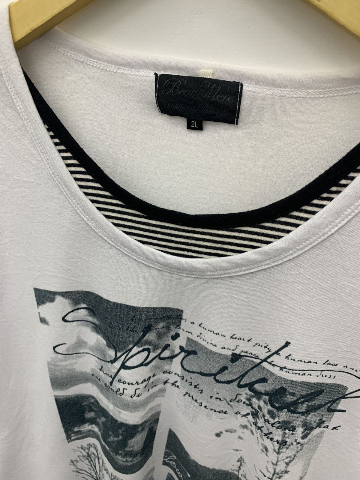 If Six Was Nine 2000s Beaumere Spiritual Poem DoubleLayer ifsixwasnine style Size US XL / EU 56 / 4 - 4 Thumbnail