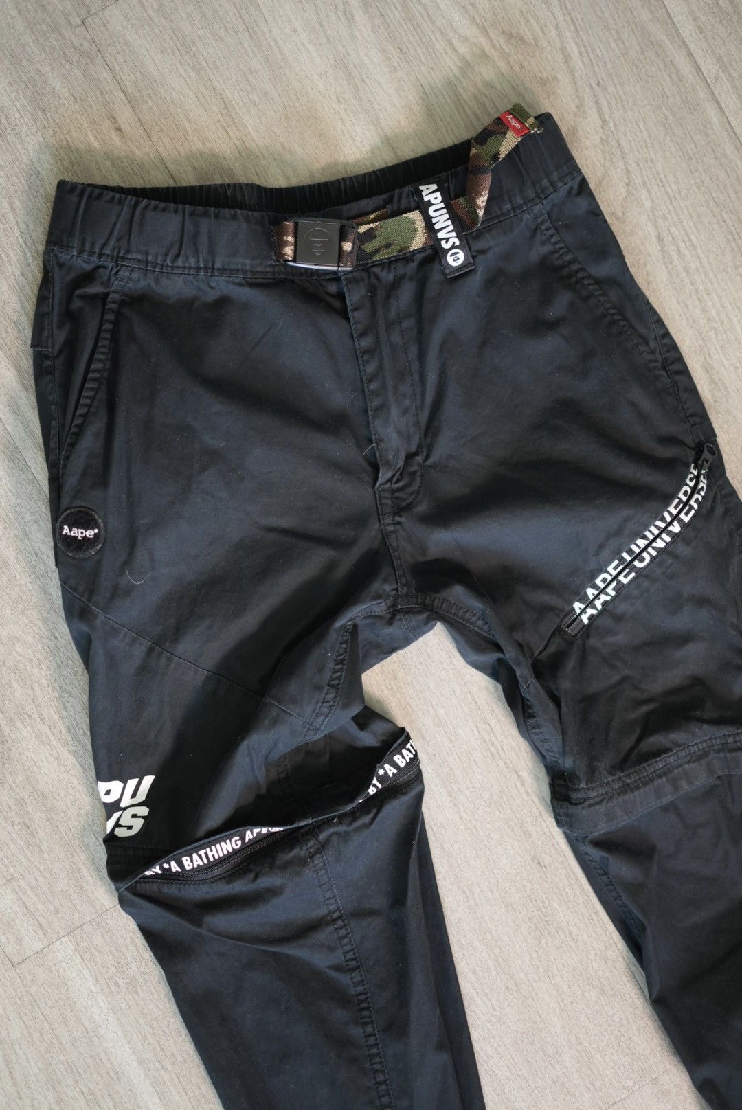 Aape Zip off Joggers / Shorts Size US 30 / EU 46 - 3 Thumbnail