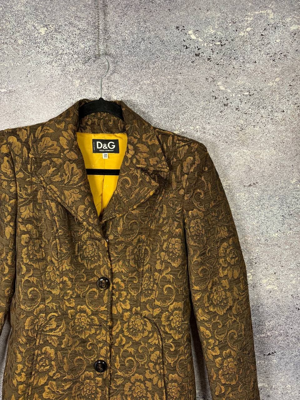Dolce & Gabbana × Vintage Vintage Dolce Gabbana Retro Paisley Print Woman Coat 28/42sz Size M / US 6-8 / IT 42-44 - 2 Thumbnail