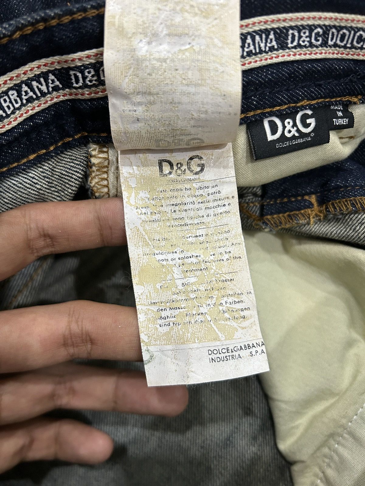 Dolce & Gabbana Vintage Dolce & Gabbana Regular Fit Jeans Size US 29 - 12 Thumbnail