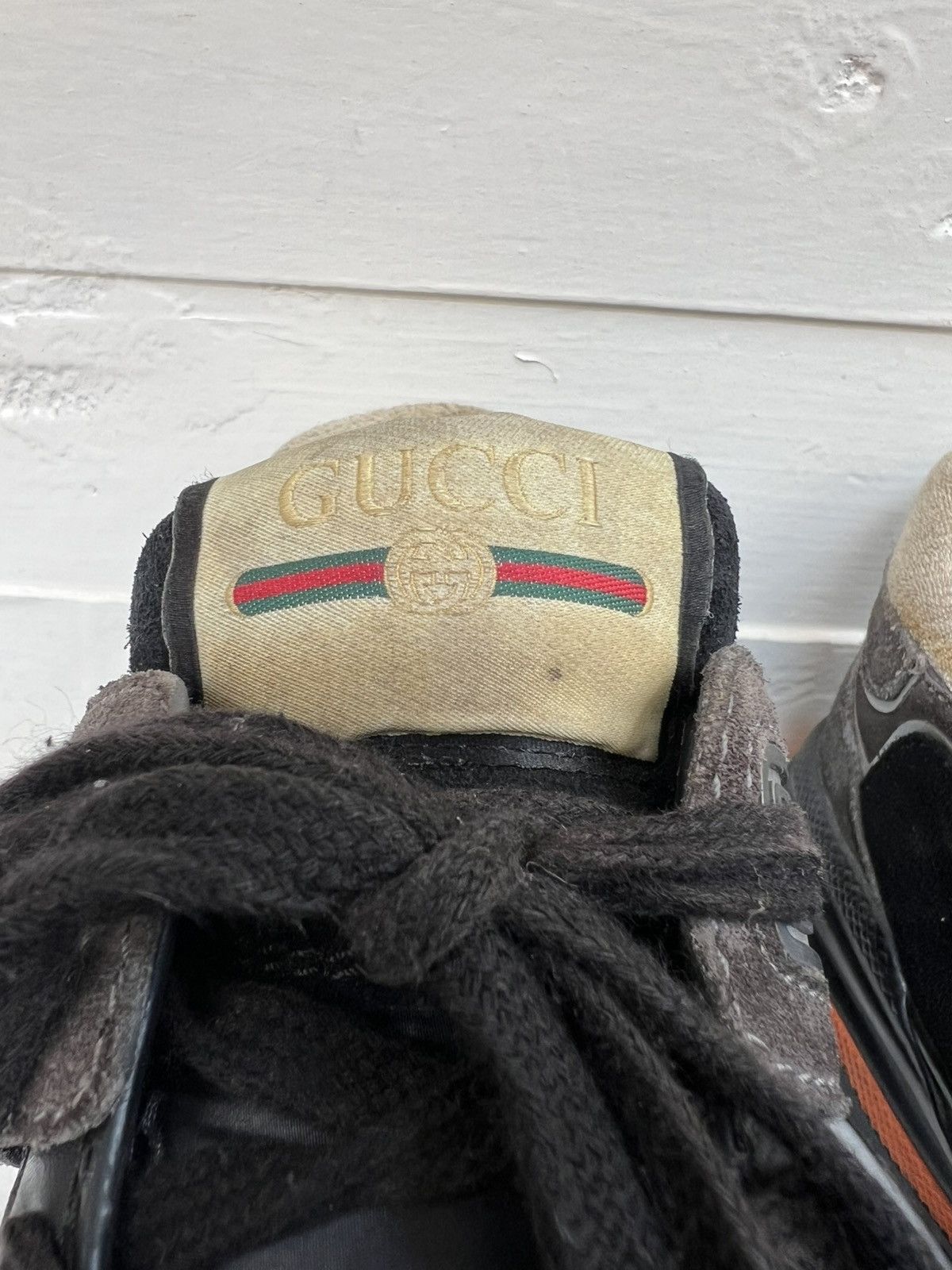 Gucci Gucci Ultrapace Black White Orange Size US 6 / EU 39 - 7 Thumbnail