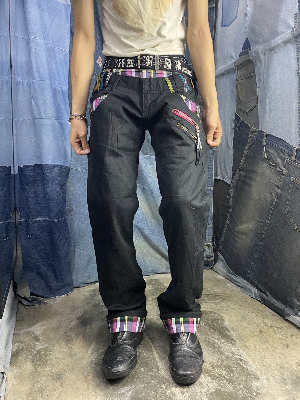 Beauty Beast × If Six Was Nine × Japanese Brand undefined double waist numbernine style japan 30x32 Size US 30 / EU 46 - 13 Thumbnail