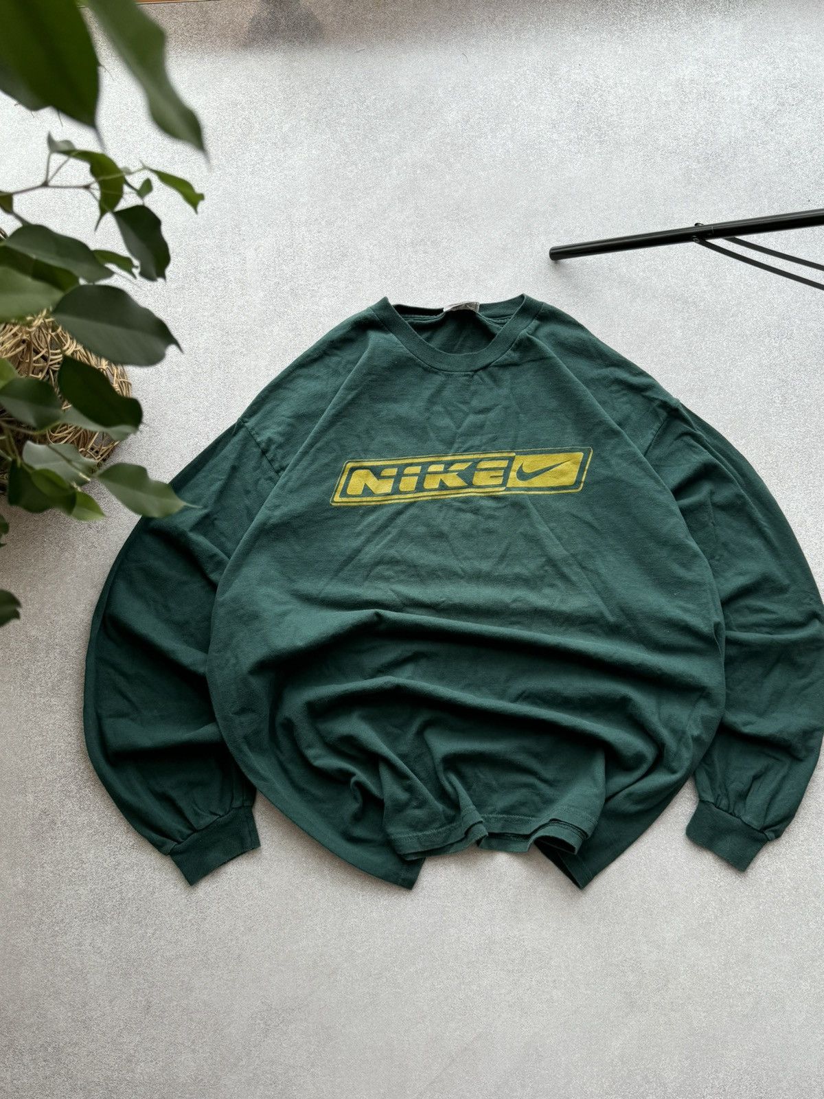 Nike Vintage Nike distressed Y2K long sleeve Size US XL / EU 56 / 4 - 3 Thumbnail
