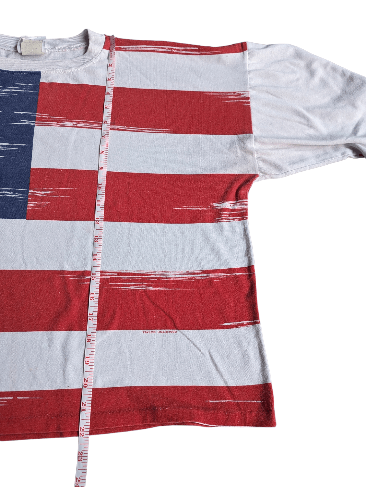 Vintage Sandra Taylor Sportwear Vintage 1990 USA America Flag Shirt Size XL / US 12-14 / IT 48-50 - 10 Thumbnail