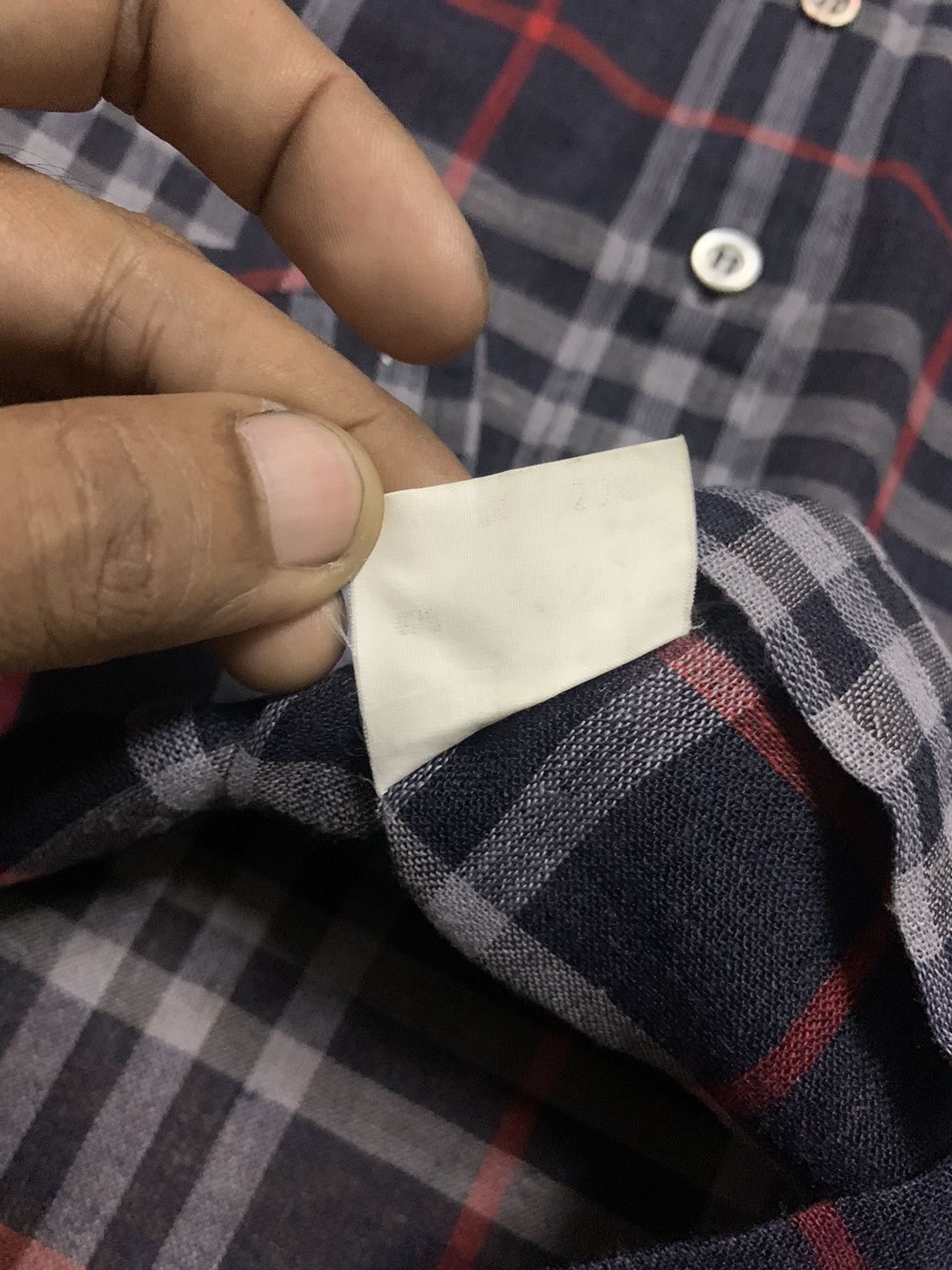 Burberry 90s BURBERRYS NOVACHECK BUTTON UP WOOL Size US XS / EU 42 / 0 - 8 Thumbnail