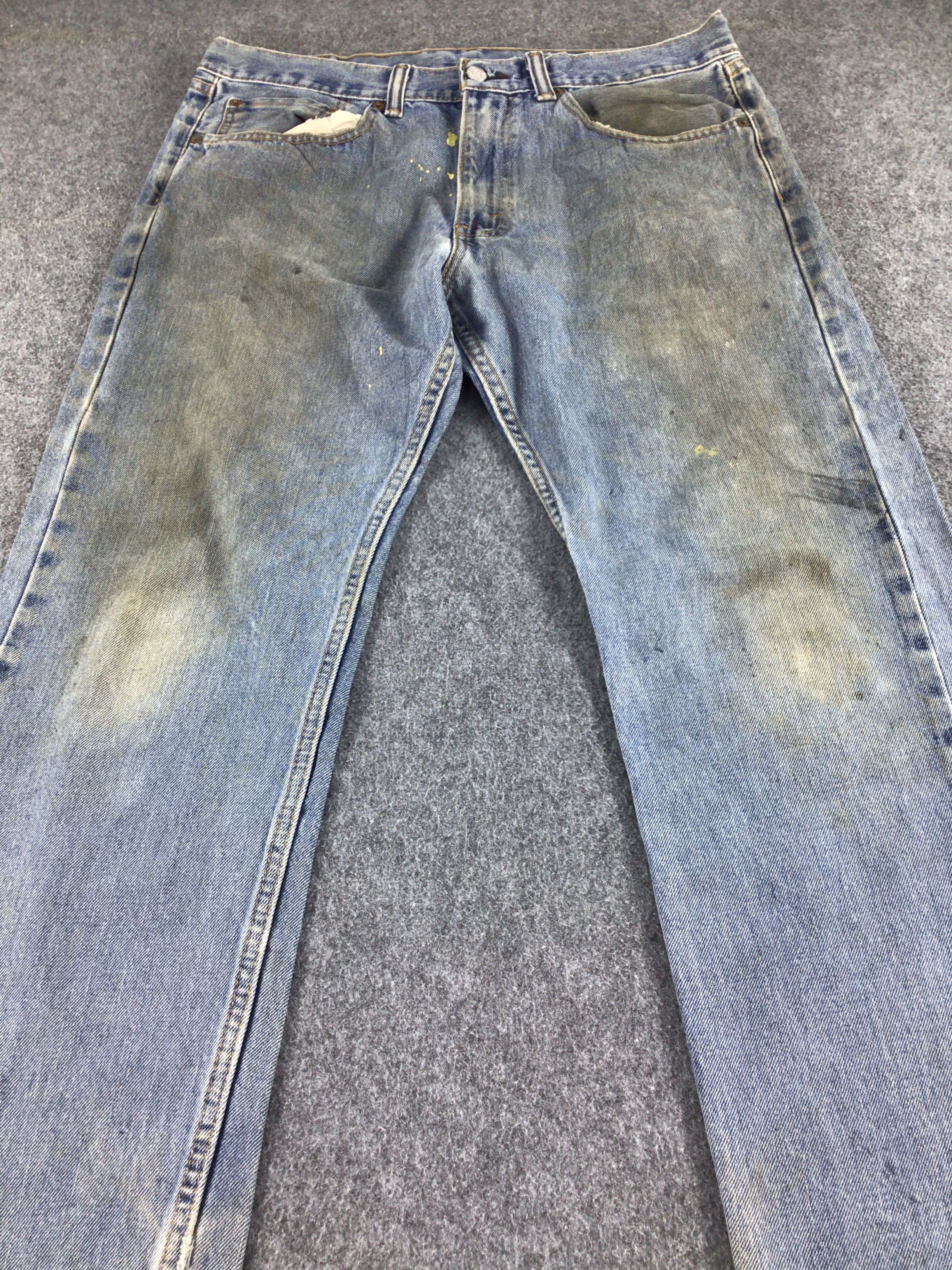Levi's Vintage Levis 505 Jeans-J594 Size US 34 / EU 50 - 3 Thumbnail
