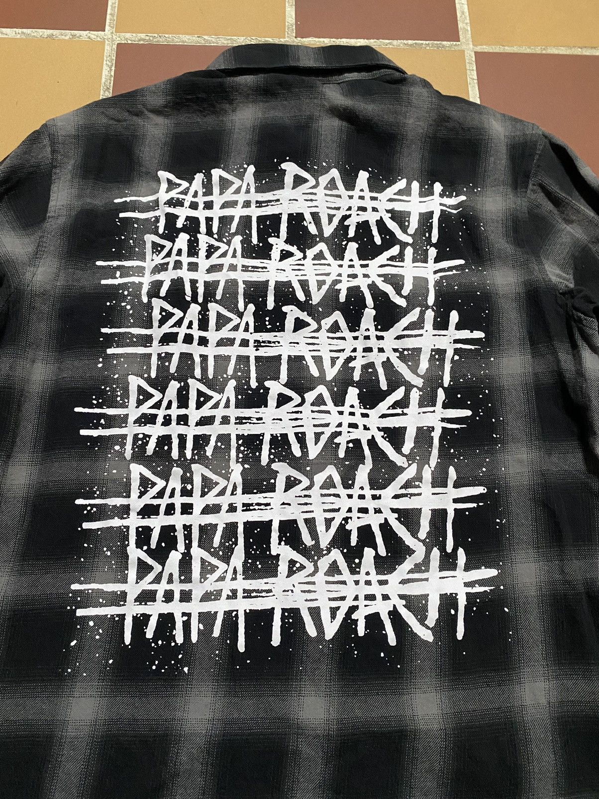 Band Tees Vintage Papa Roach Flannel Shirt Size US S / EU 44-46 / 1 - 2 Thumbnail