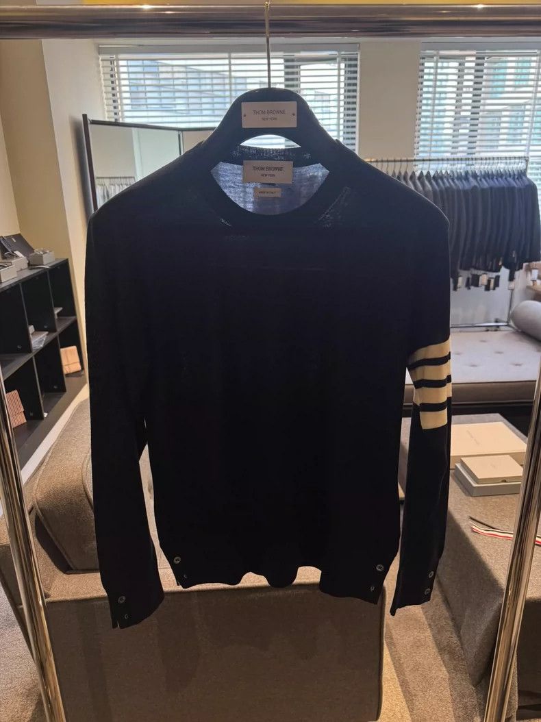 Thom Browne Classic Wool Pullover Sweater - dmc