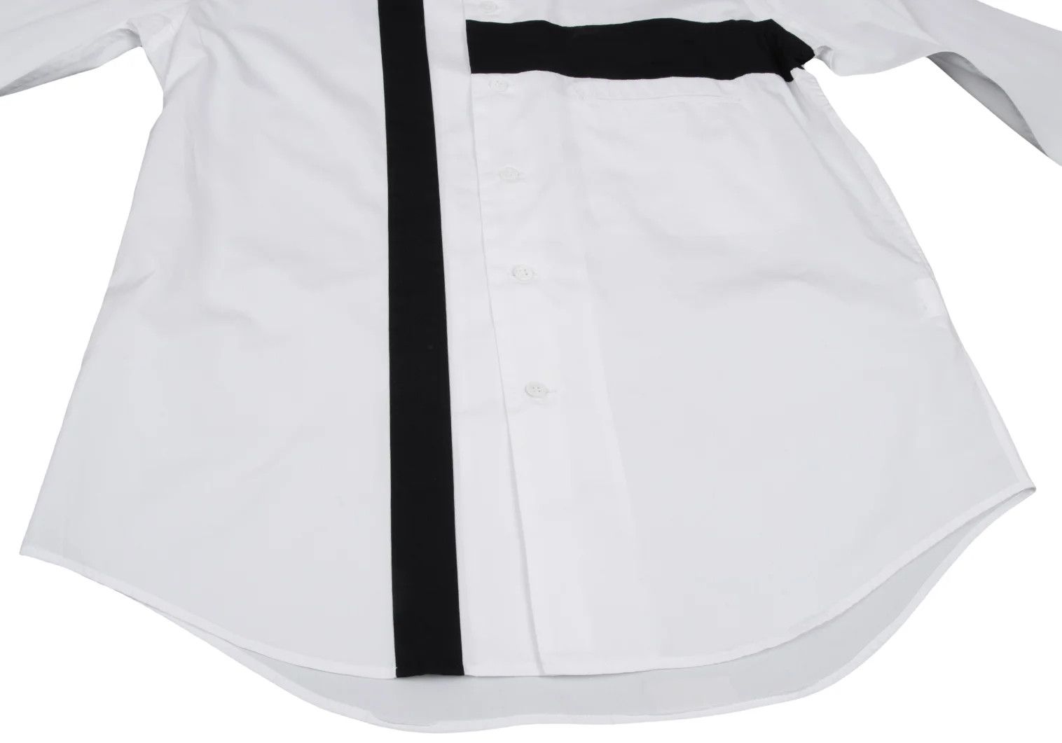 Yohji Yamamoto Yohji Yamamoto Cotton Long Sleeve Shirt Size US M / EU 48-50 / 2 - 9 Thumbnail