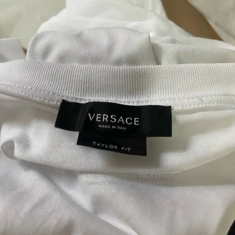 Versace Versace White Graphic Men's T-Shirt . Size US S / EU 44-46 / 1 - 3 Thumbnail