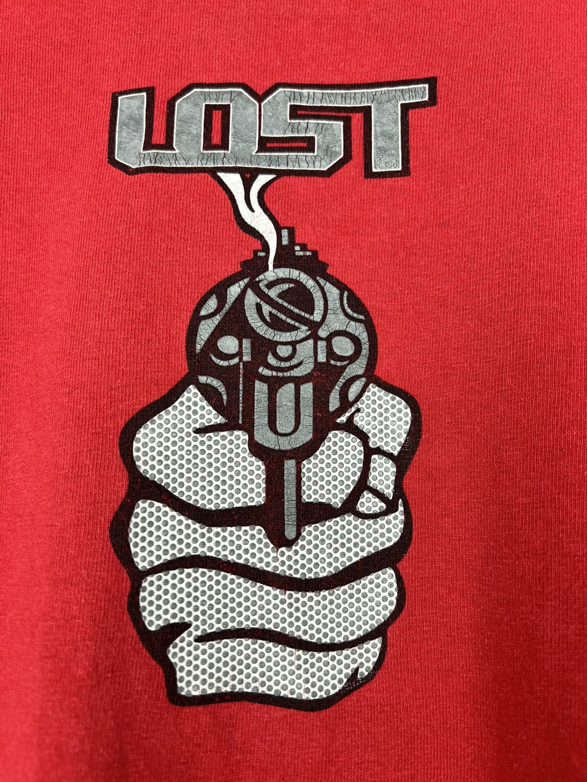 Lost Enterprises Lost Enterprises Gun Shot Logo Red T Shirt Size US M / EU 48-50 / 2 - 3 Thumbnail