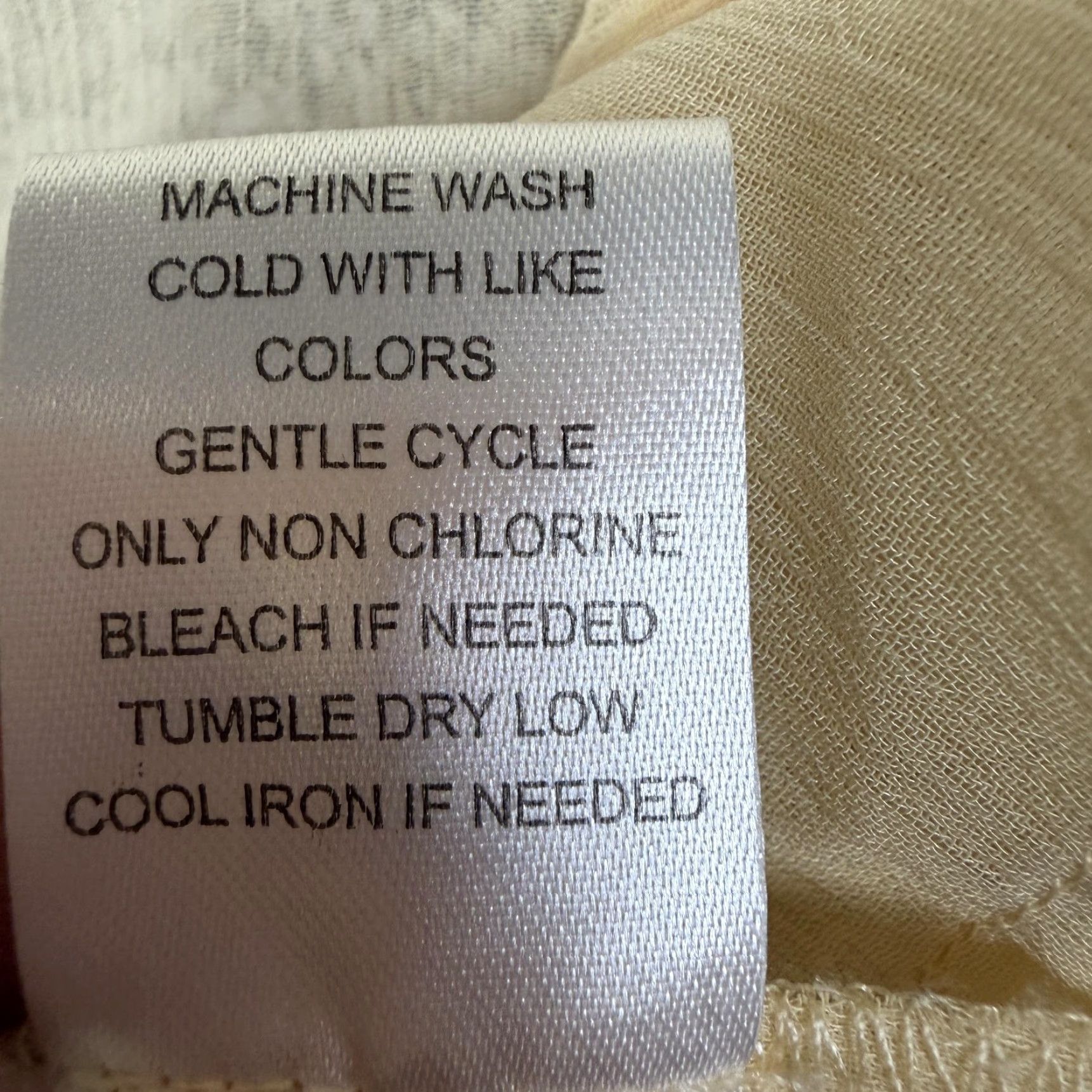 Vintage Maurices Tank Top L Yellow Chiffon Sleeveless V-Neck Ruffle Layering Casual Summer Women's TankTop Size L / US 10 / IT 46 - 6 Thumbnail