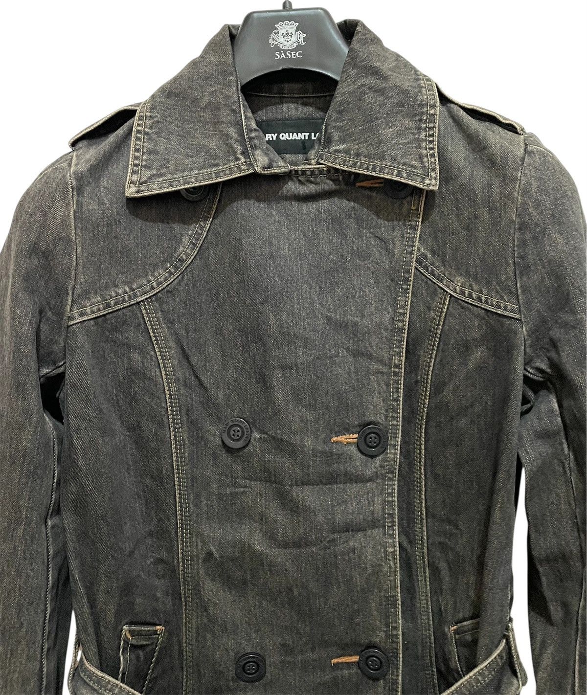Other MARY QUANT DENIM SHORT TRENCH COAT Size M / US 6-8 / IT 42-44 - 5 Thumbnail