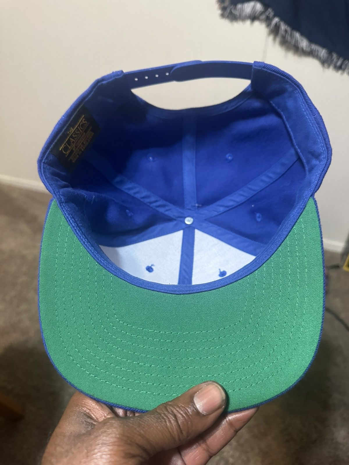 New Era Vintage FIFA World Cup soccer “triple blue” hat 00s Size ONE SIZE - 7 Thumbnail