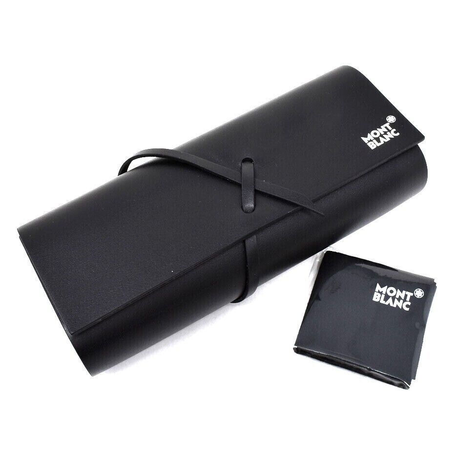 Montblanc NEW Montblanc MB0125O - 006 Striped Horn(889652306704-KBA) Size ONE SIZE - 9 Thumbnail