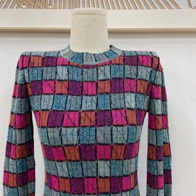 Chanel Chanel Plaid dress Size XS / US 0-2 / IT 36-38 - 5 Thumbnail