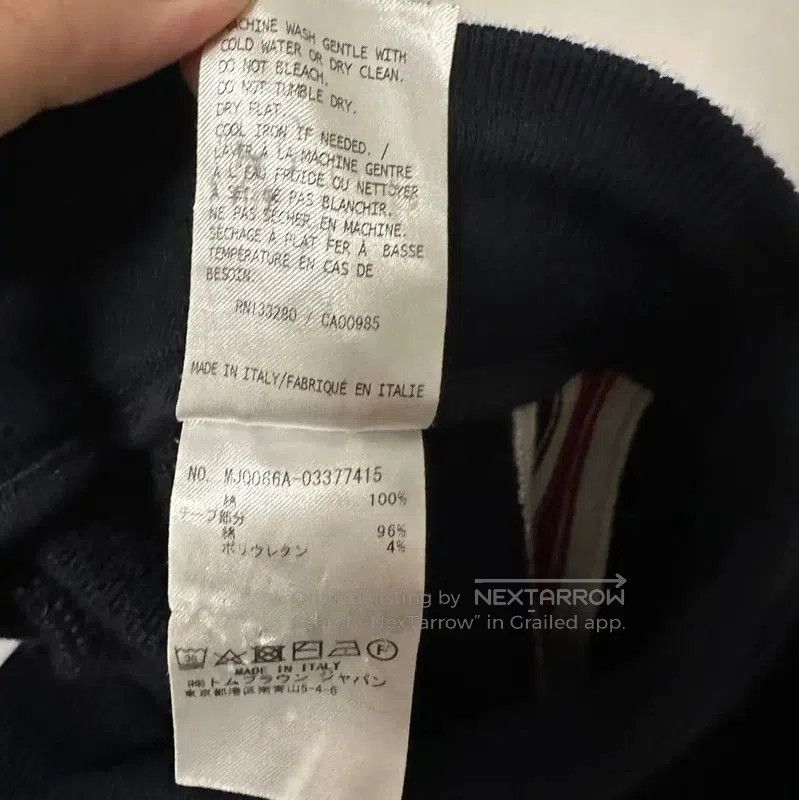 Thom Browne Thom Browne Navy Cotton Women's Shorts . Size 23" - 6 Thumbnail
