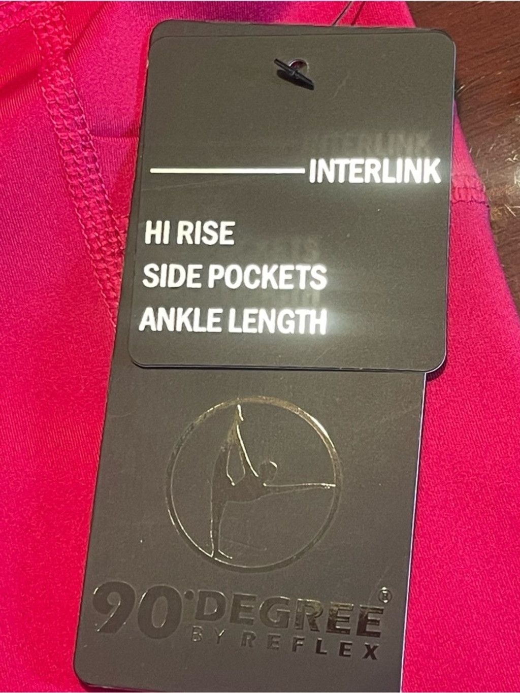 Other 90 Degree Reflex Interlink Hi Rise Leggings L Pockets Size 29" - 6 Thumbnail