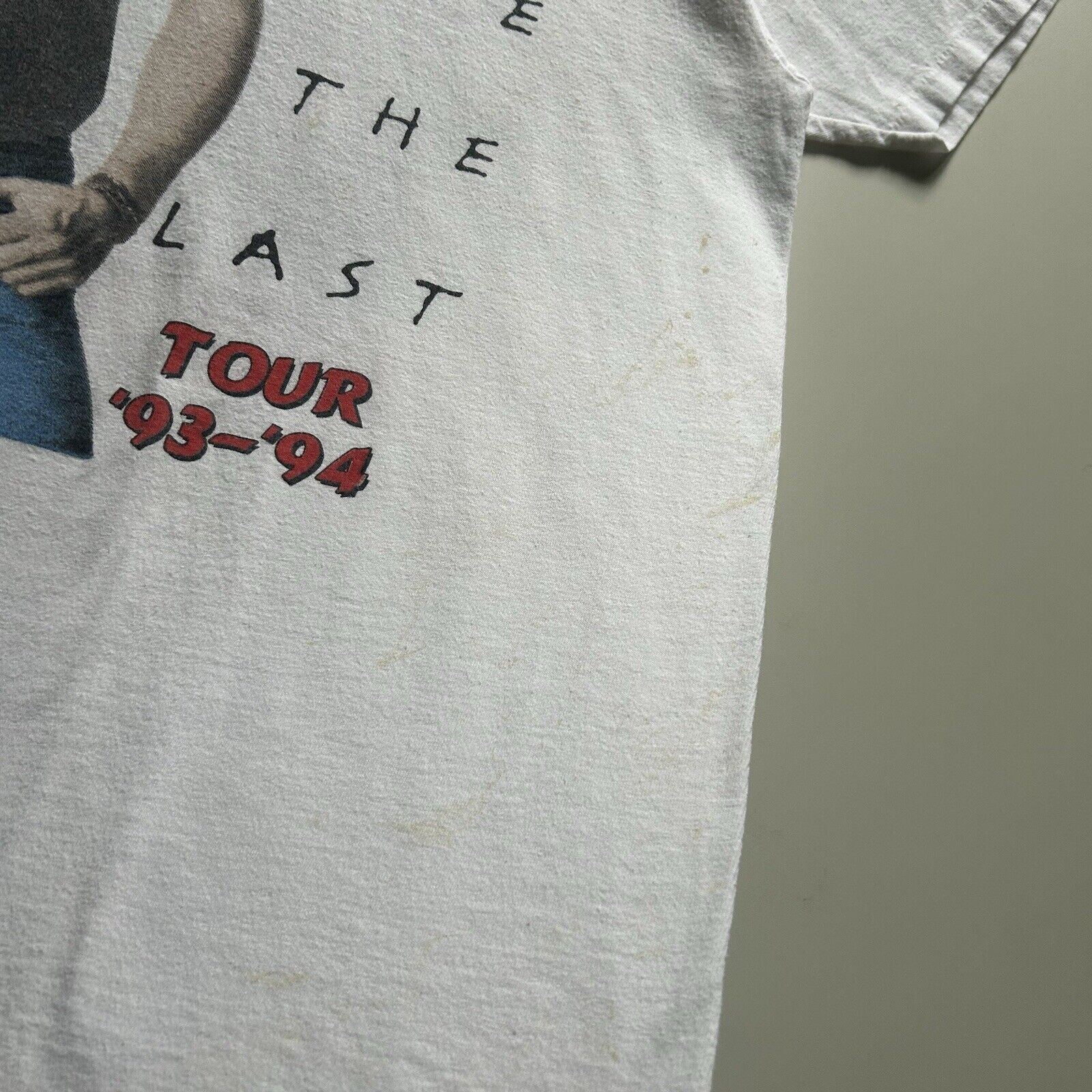 Band Tees Vintage 90s Billy Ray Cyrus T Shirt XL 94-95 Tour Art Rare Size US XL / EU 56 / 4 - 9 Thumbnail