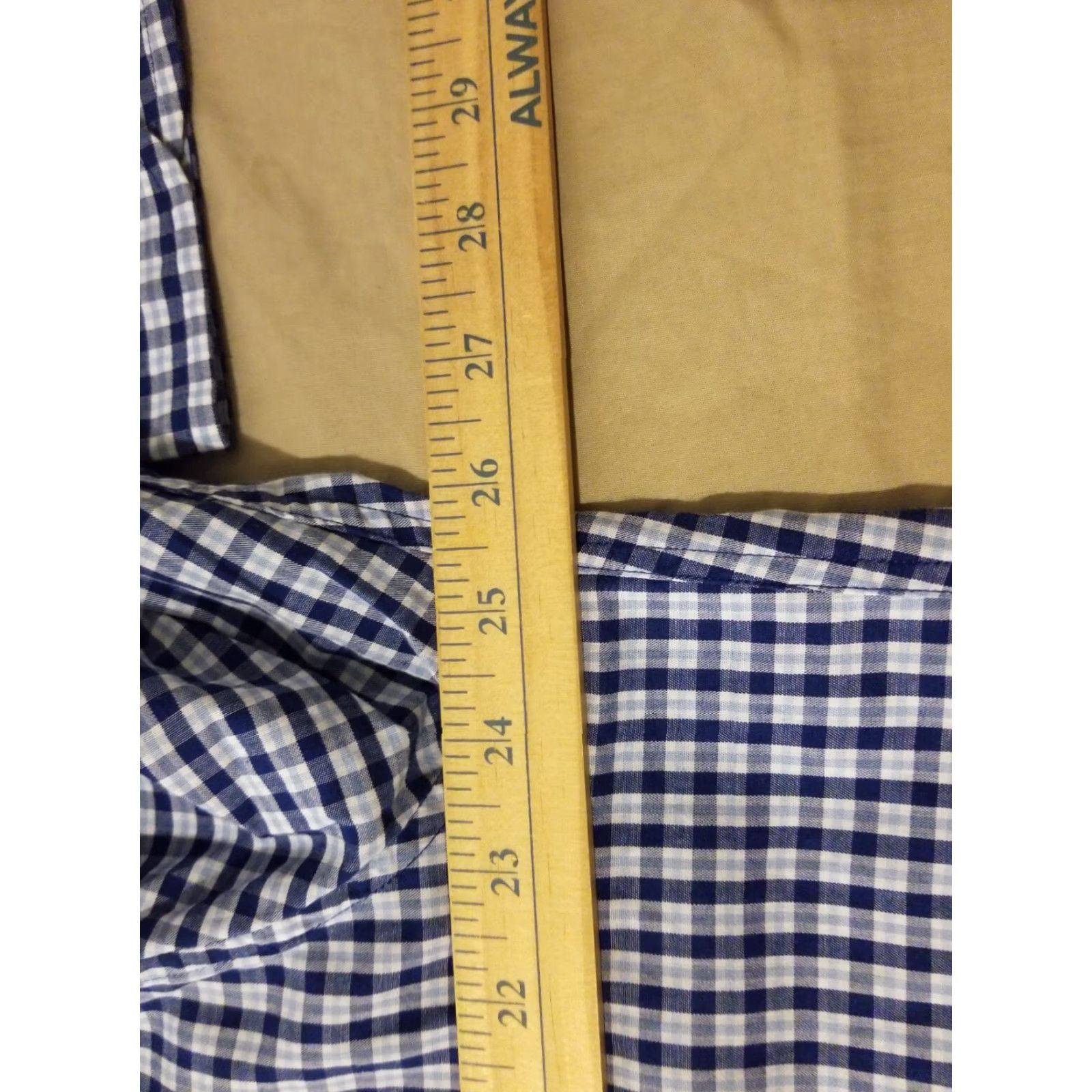 Brooks Brothers Brooks Brothers Dress Shirt Mens L Blue Cotton Button Shirt Size 42R - 4 Thumbnail