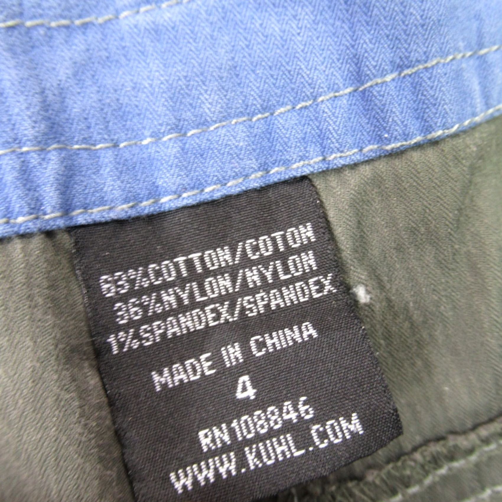 Vintage Kuhl Pants Women 4 Lightweight Straight Leg Outdoors Gray Casual Pockets Size 27" / US 4 / IT 40 - 4 Thumbnail
