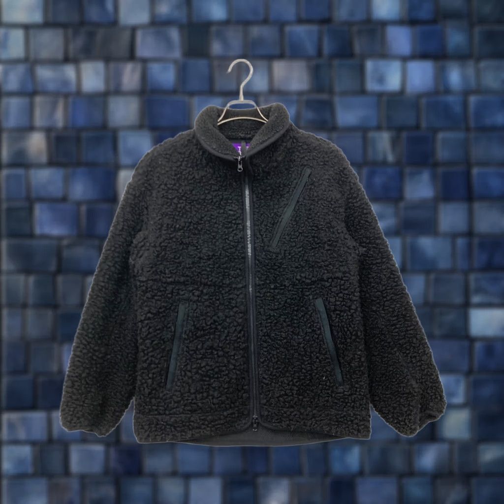 The North Face Purple Label THE NORTH FACE PURPEL LABEL Fleece Jacket Size S Black Wool Boa Field Men's Size US S / EU 44-46 / 1 - 1 Thumbnail
