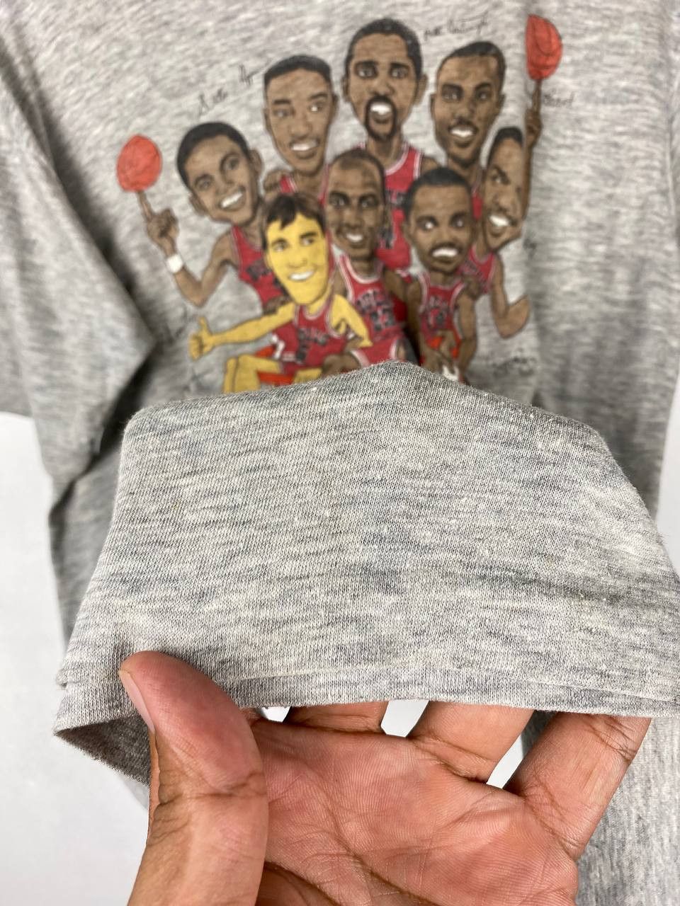 NBA vintage chicago bulls by salem sportswear nice design Size US L / EU 52-54 / 3 - 5 Thumbnail