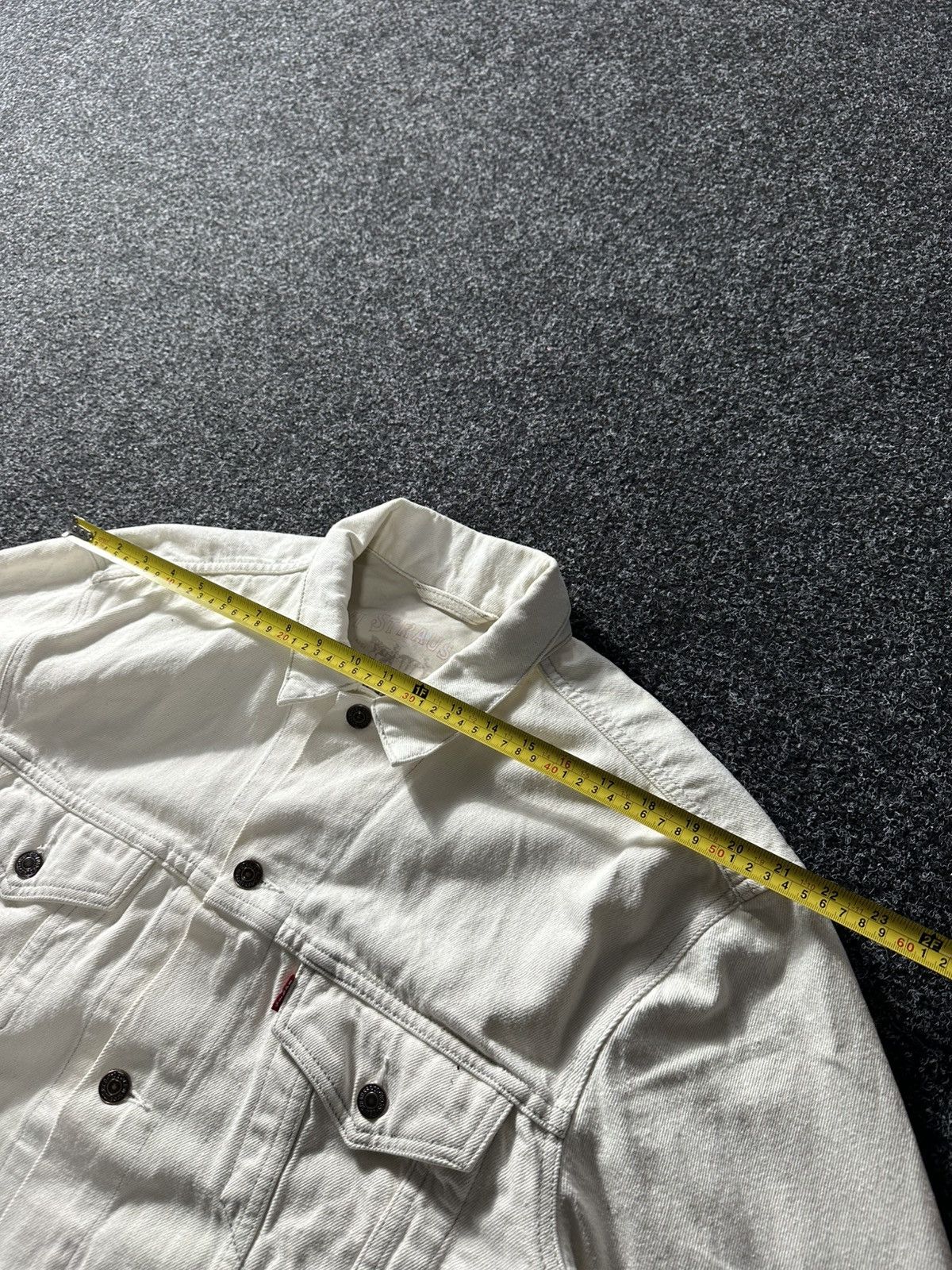 Levi's 🚨1/1 GRAIL LOGO LEVI’S DENIM CUSTOM JACKET Size US XL / EU 56 / 4 - 15 Thumbnail