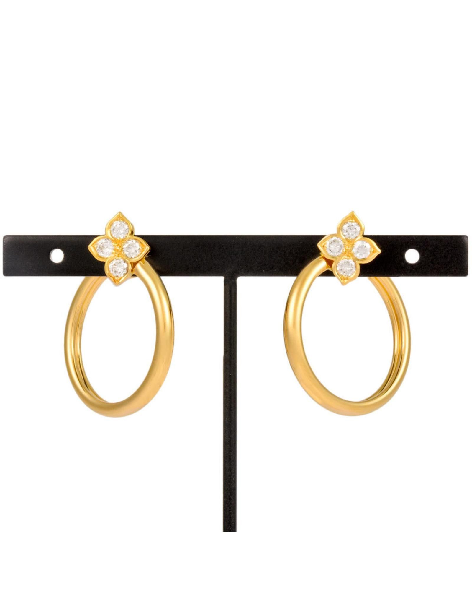 image of Timeless And Sophisticated Cartier Clip Earrings in Gold, Women's