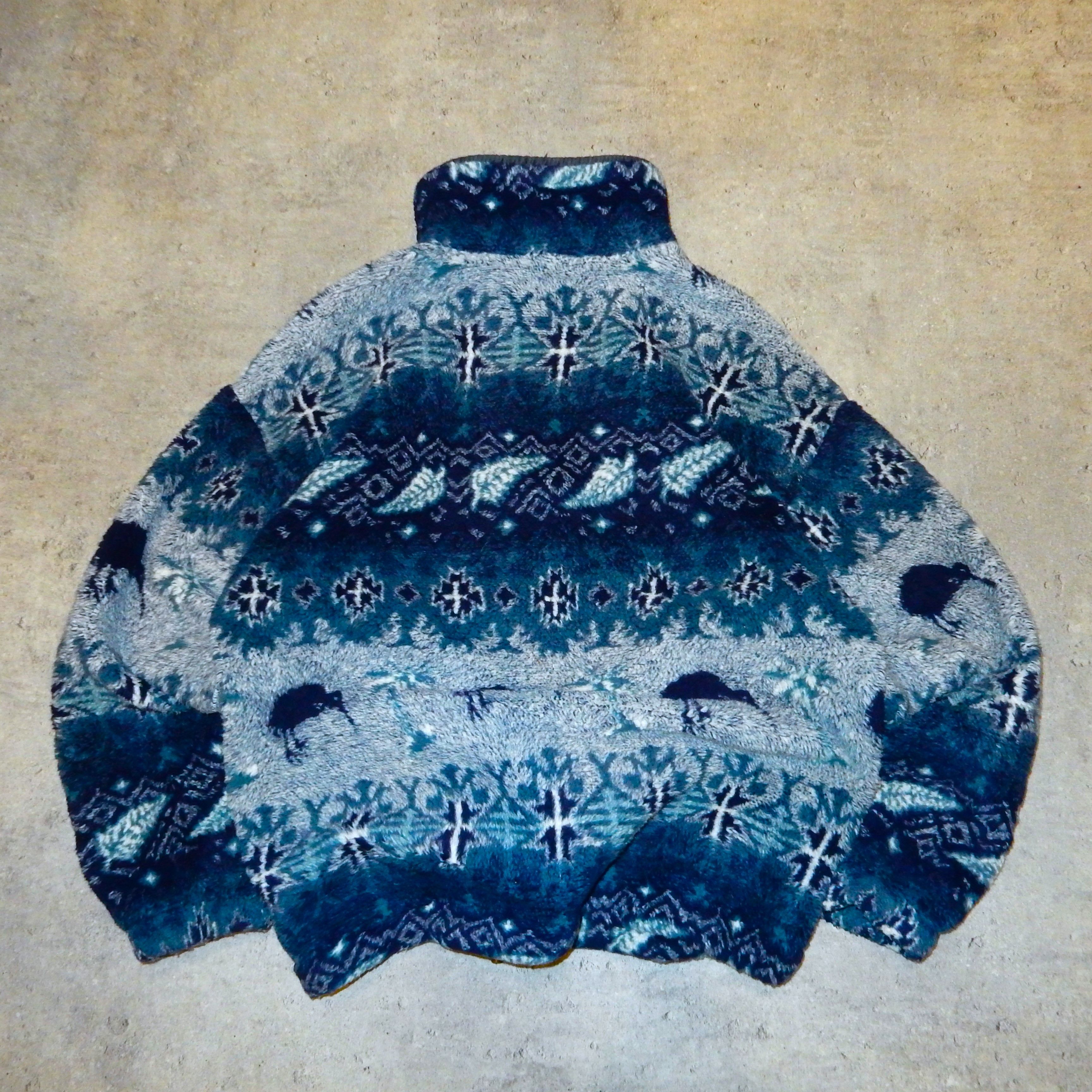 Vintage Mika new zeland crazy boxy fleece - S Size US S / EU 44-46 / 1 - 2 Thumbnail