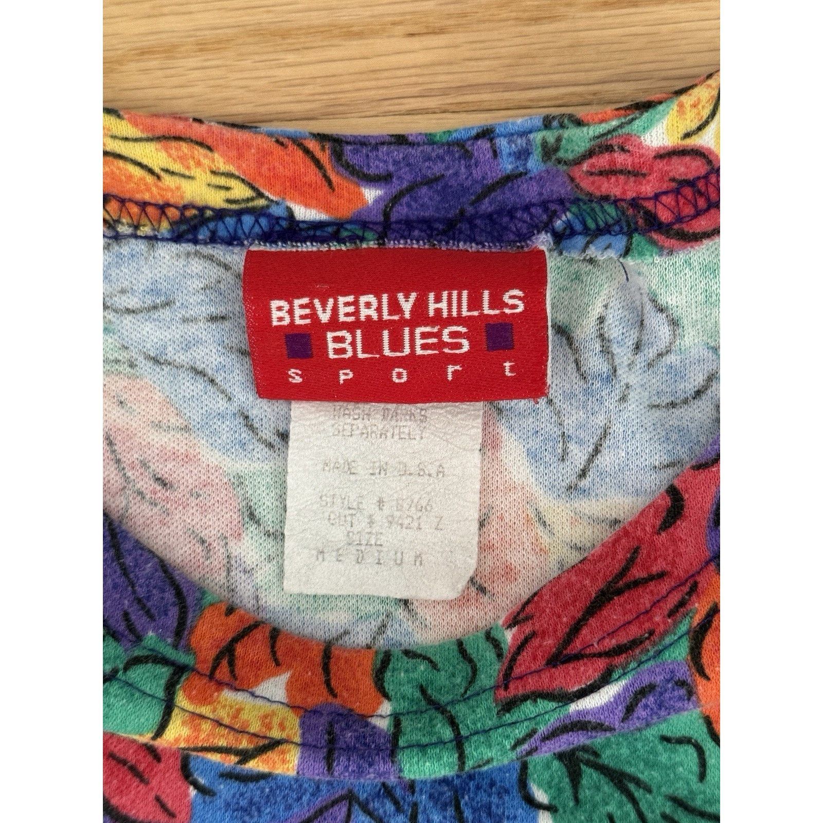 Beverly Hills Polo Club Vintage Beverly Hills Blues Sport 3/4 T-Shirt Women's M Size M / US 6-8 / IT 42-44 - 2 Thumbnail