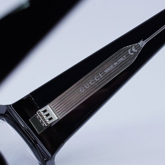 Gucci 🕶️ New Gucci GG1917S 002 Sunglasses - Shiny Black Frame Size ONE SIZE - 8 Thumbnail