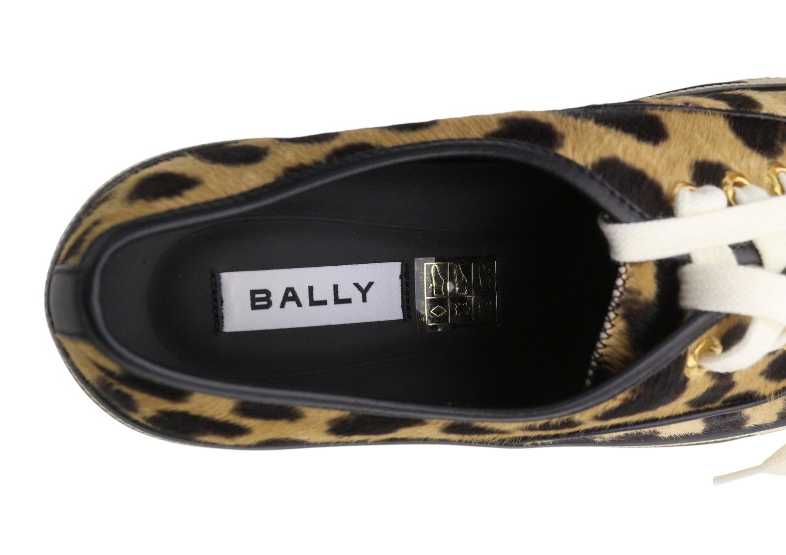 Bally LYDER-PYL-W EU40 Brown Calf Haircalf Laced Sneakers 88409 Size US 9 / IT 39 - 10 Thumbnail