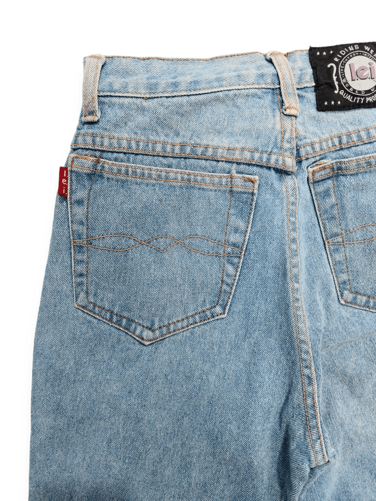 L.E.I. L.E.I Beauty Flower Painted Jeans Size 25" / US 0 / IT 36 - 19 Thumbnail