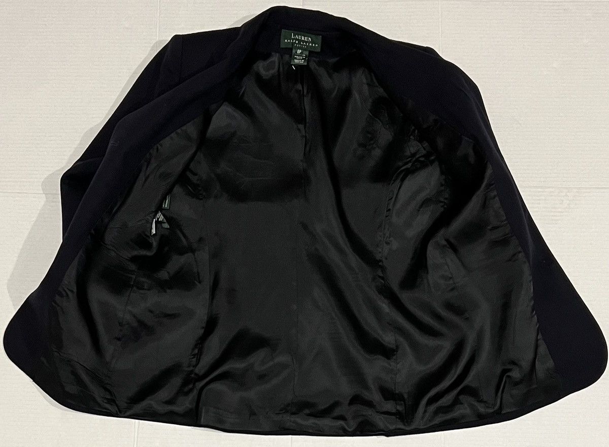 Lauren Ralph Lauren Ralph Lauren Vintage Blue Crown Crest Logo Blazer Jacket 6P Size S / US 4 / IT 40 - 5 Thumbnail