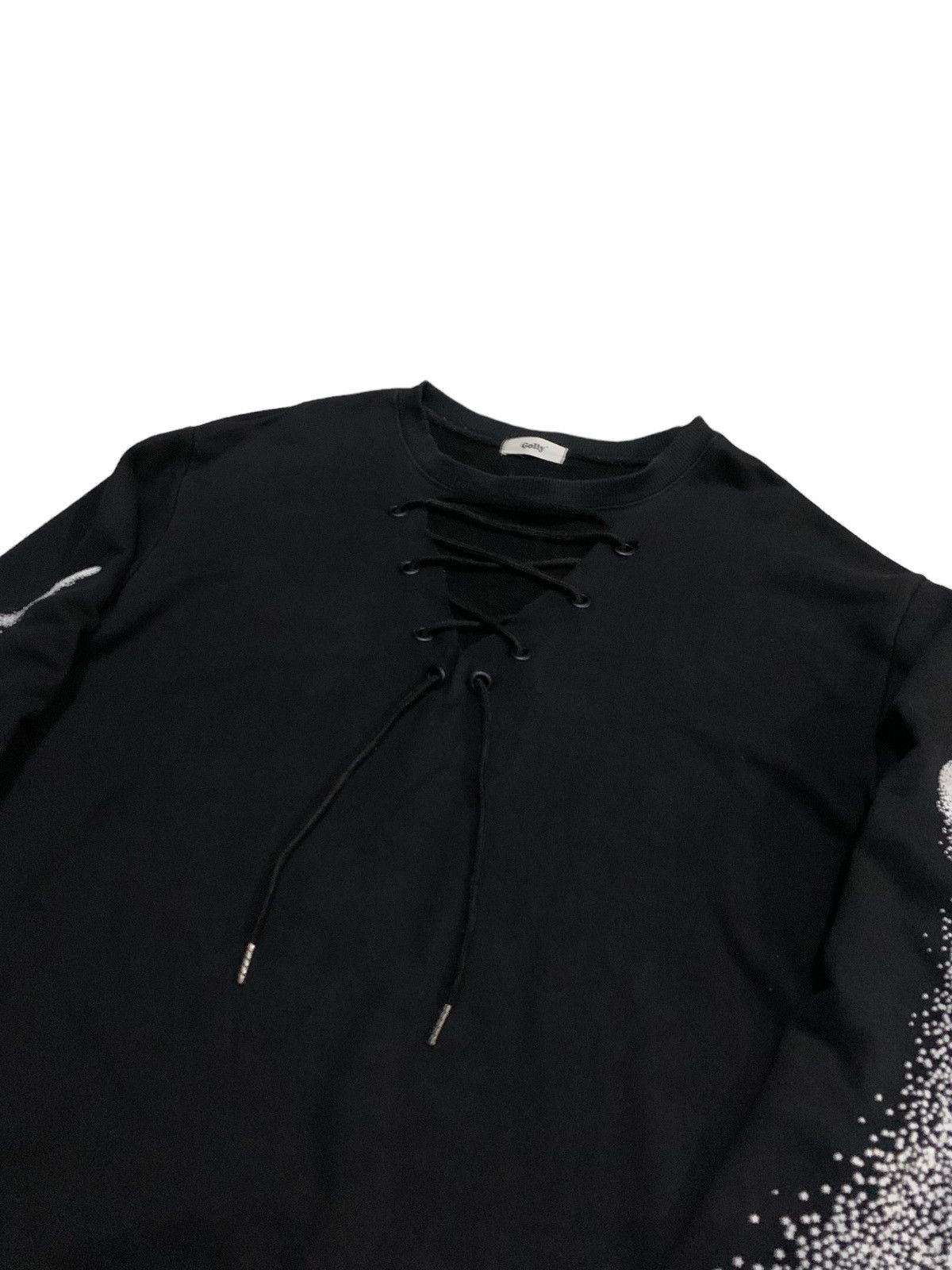 14th Addiction × Beauty Beast × KMRii Japan Golly gothic laces up thousand star studded sweatshirt Size US L / EU 52-54 / 3 - 4 Thumbnail