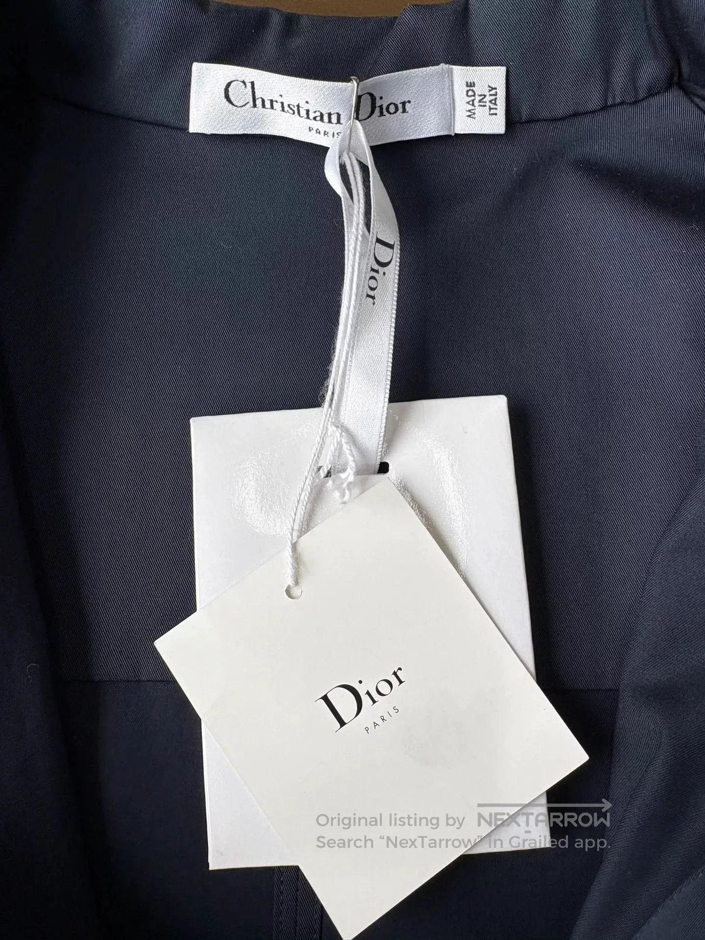 Dior christian dior navy embellished badge shirt dress. Size US S / EU 44-46 / 1 - 7 Thumbnail