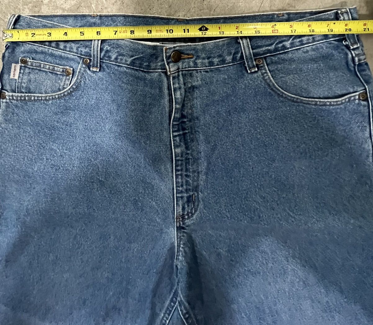 Carhartt × Vintage Carhartt Relaxed fit 42x36 Denim Size US 42 / EU 58 - 7 Thumbnail