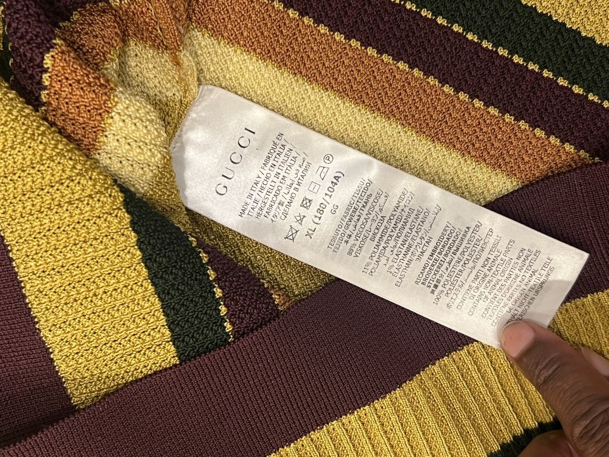 Gucci Gucci x adidas striped polo Size US XL / EU 56 / 4 - 4 Thumbnail