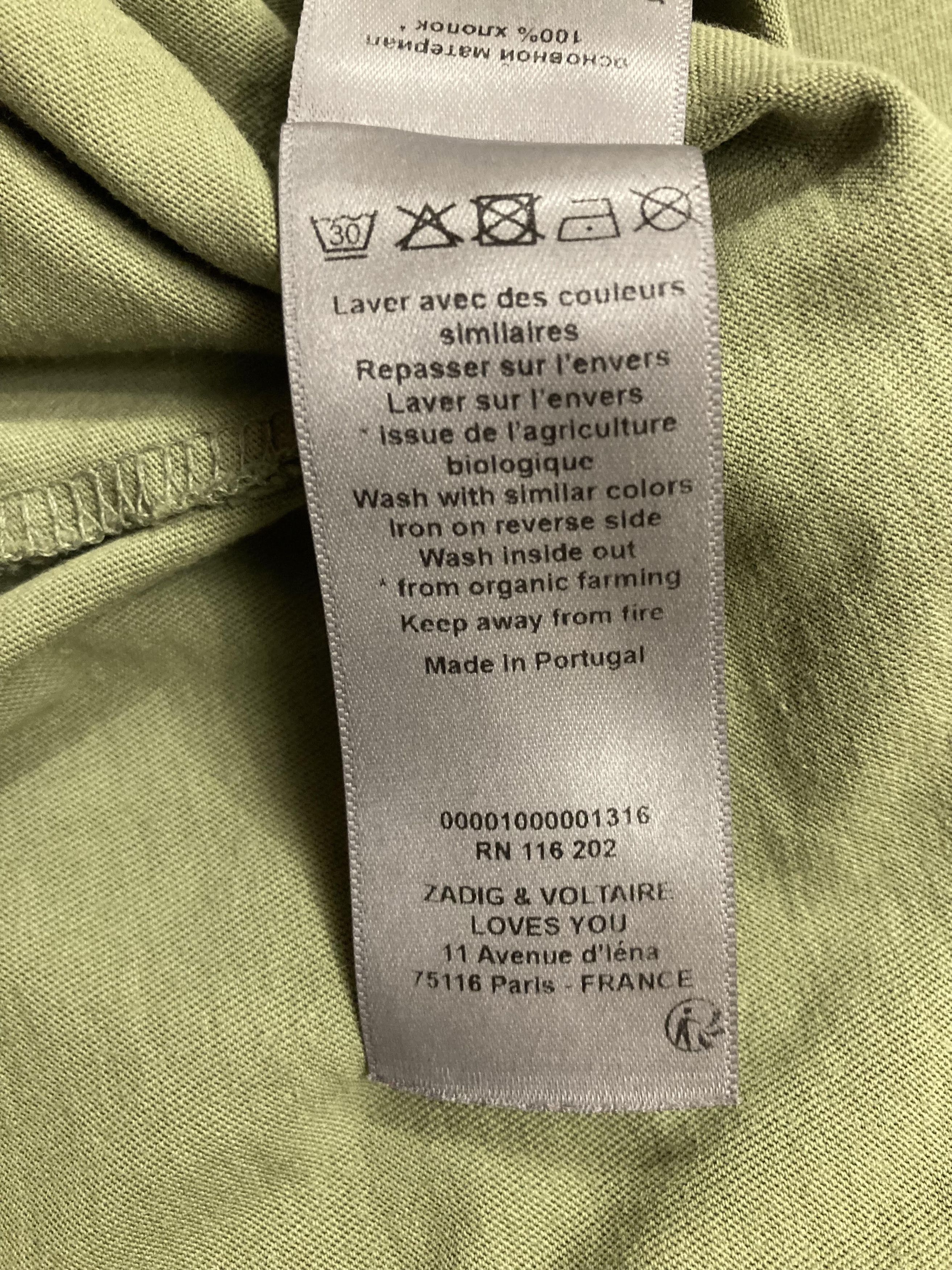 Zadig & Voltaire ZADIG & VOLTAIRE The Sky Has No Limit tee Size US L / EU 52-54 / 3 - 10 Thumbnail