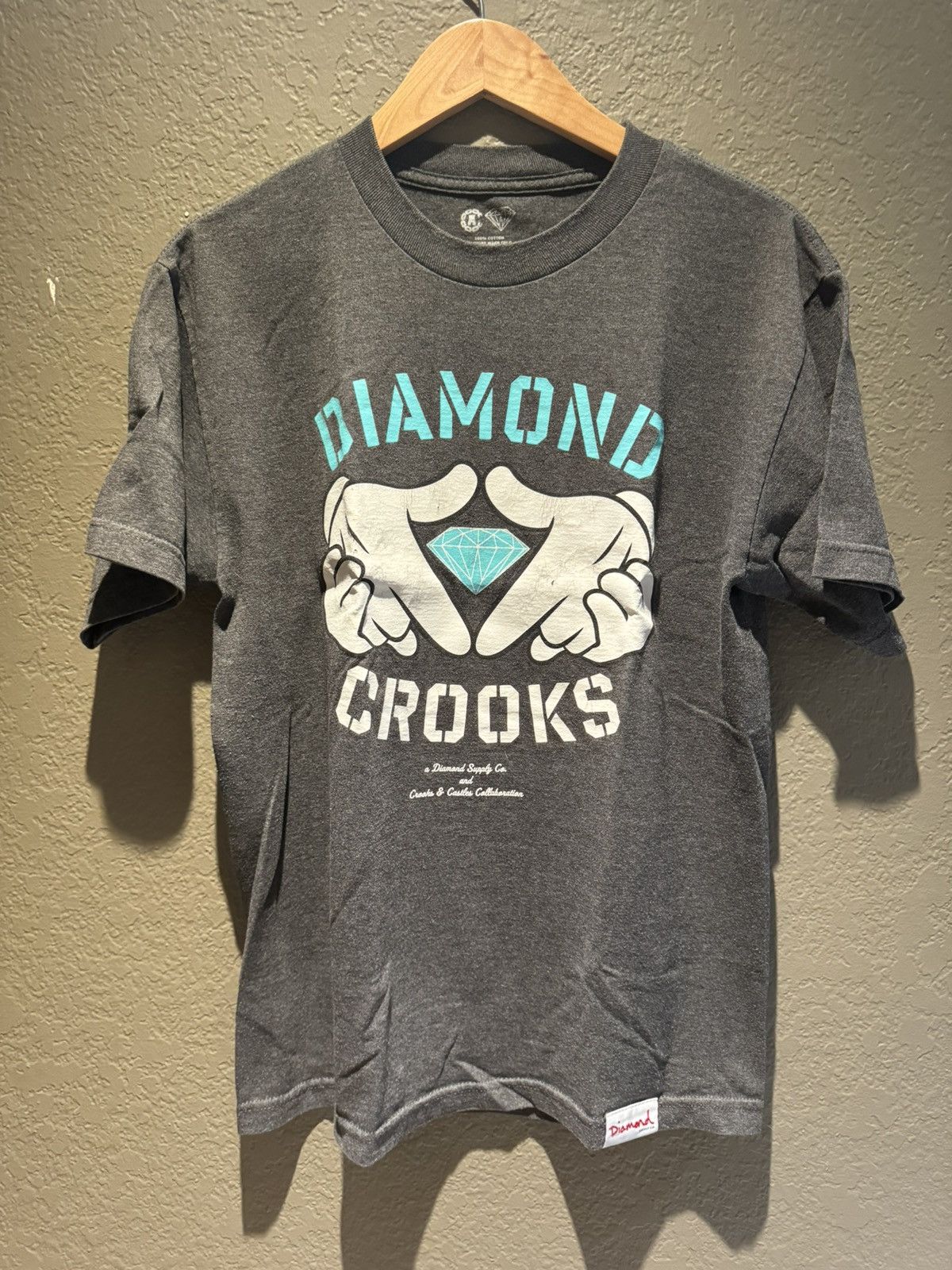 Diamond Supply Co. Diamond Supply Co x Crooks & Castles Mickey Hands T Medium Size US M / EU 48-50 / 2 - 1 Thumbnail