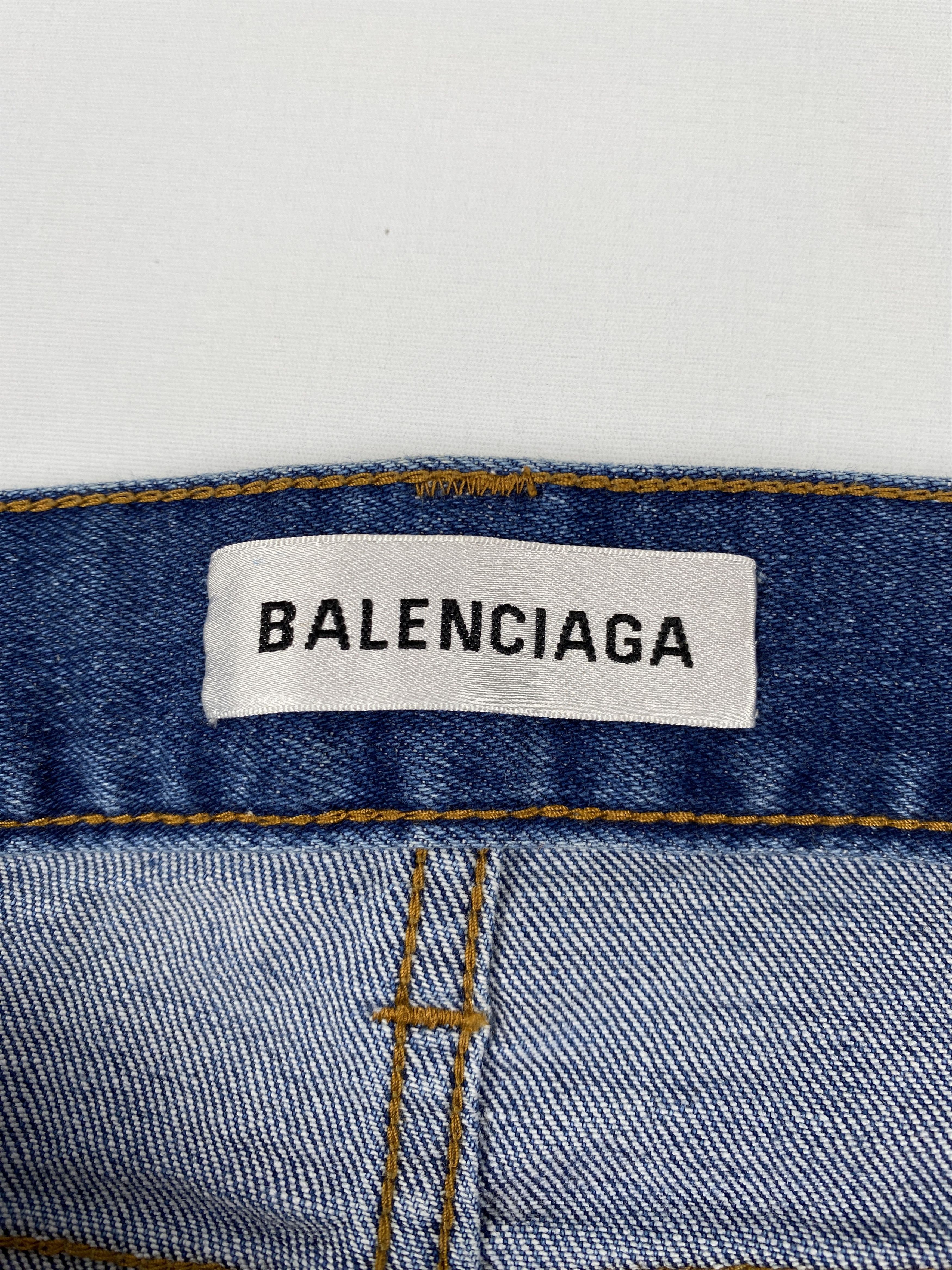 Balenciaga F/W 2017 Ripped Skinny Jeans Size US 29 - 12 Thumbnail