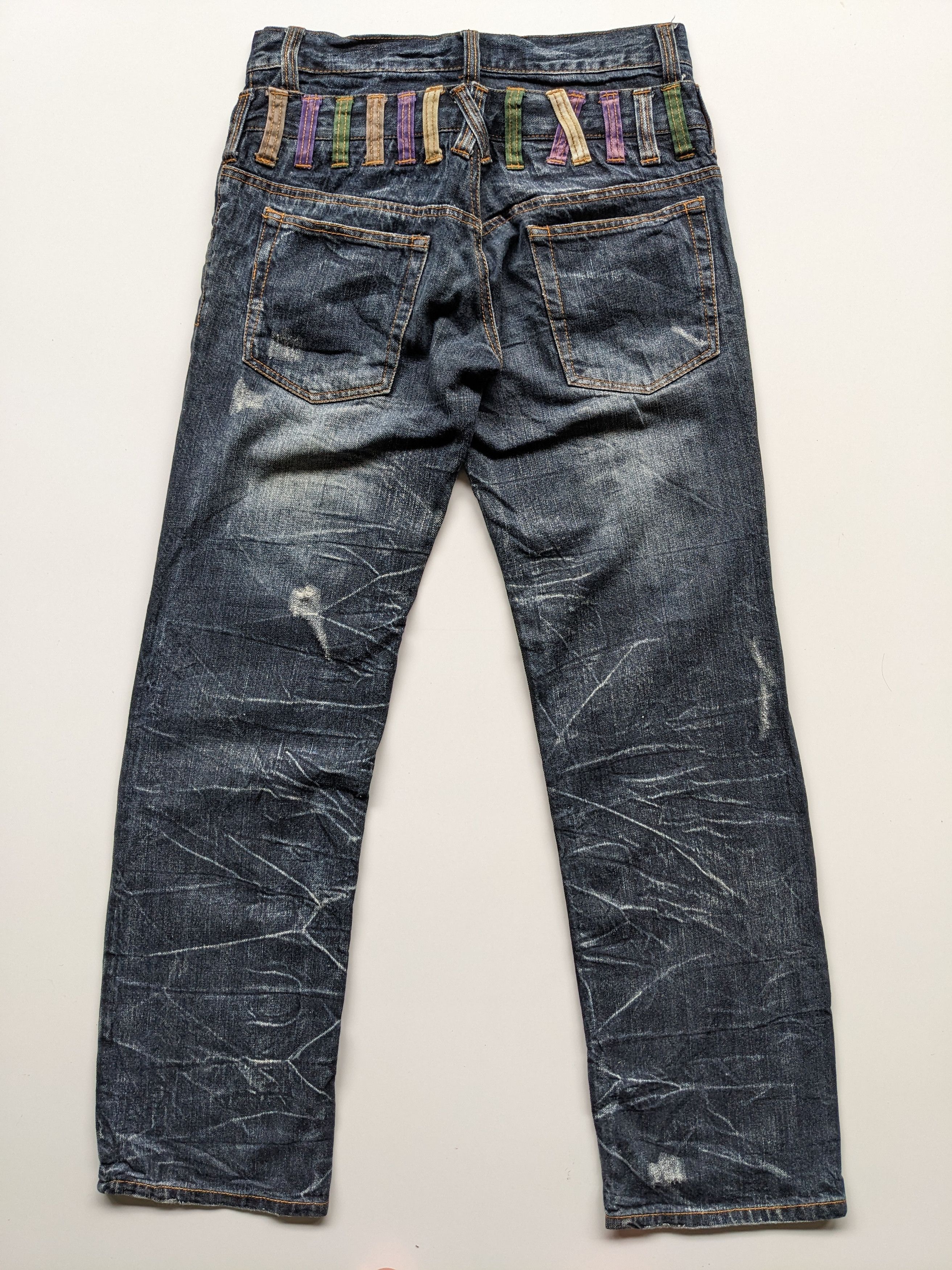If Six Was Nine × Japanese Brand × Le Grande Bleu (L.G.B.) Nylaus double waist clawmark Size US 30 / EU 46 - 3 Thumbnail