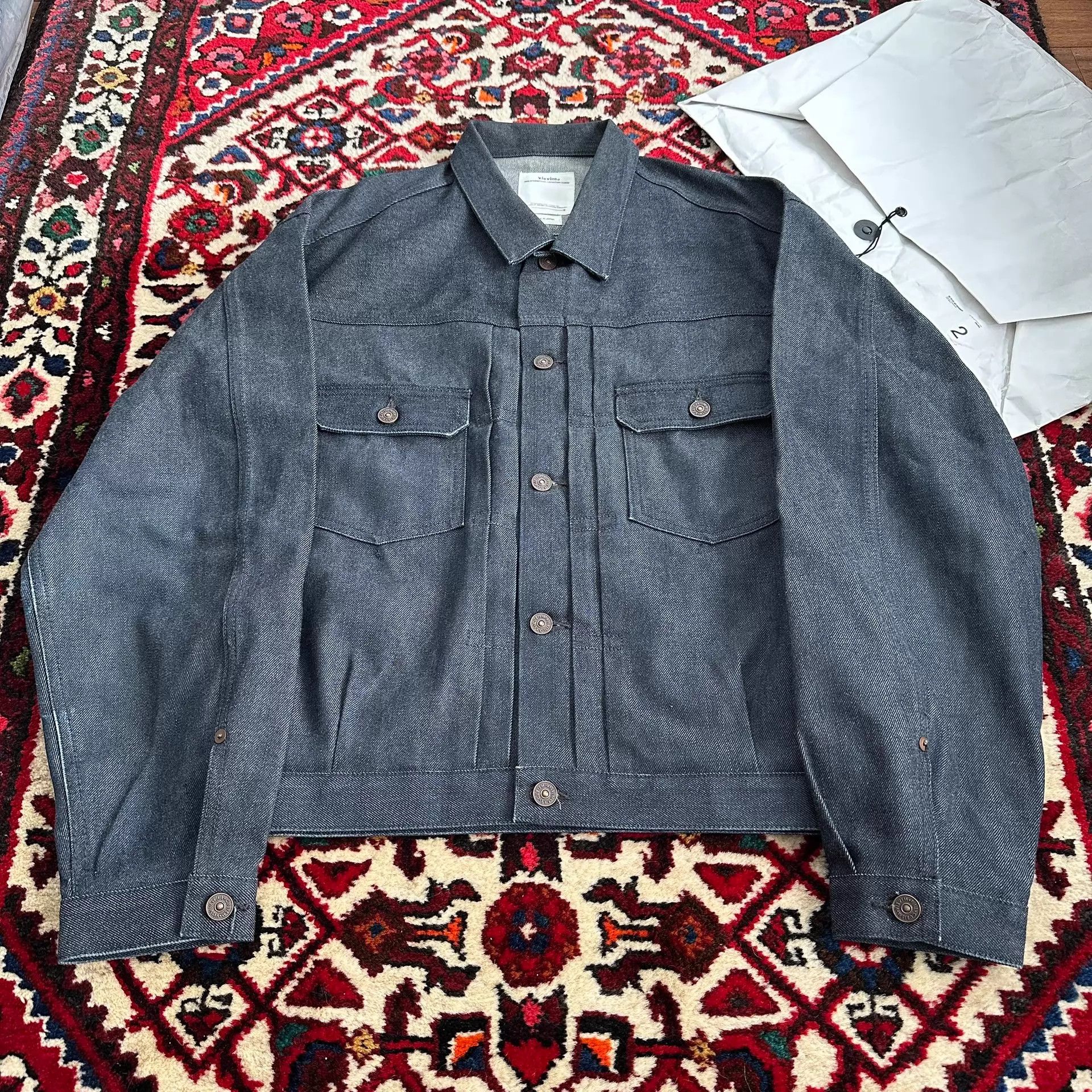 Visvim VISVIM 22AW 101XX JKT MAVERICK Men's 2 Raw Jacket Size US M / EU 48-50 / 2 - 2 Thumbnail