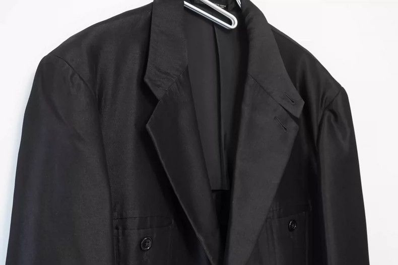 Yohji Yamamoto Yohji Yamamoto 99SS Companion Glossy Jacket 2505-Nextarrow Size US M / EU 48-50 / 2 - 4 Thumbnail