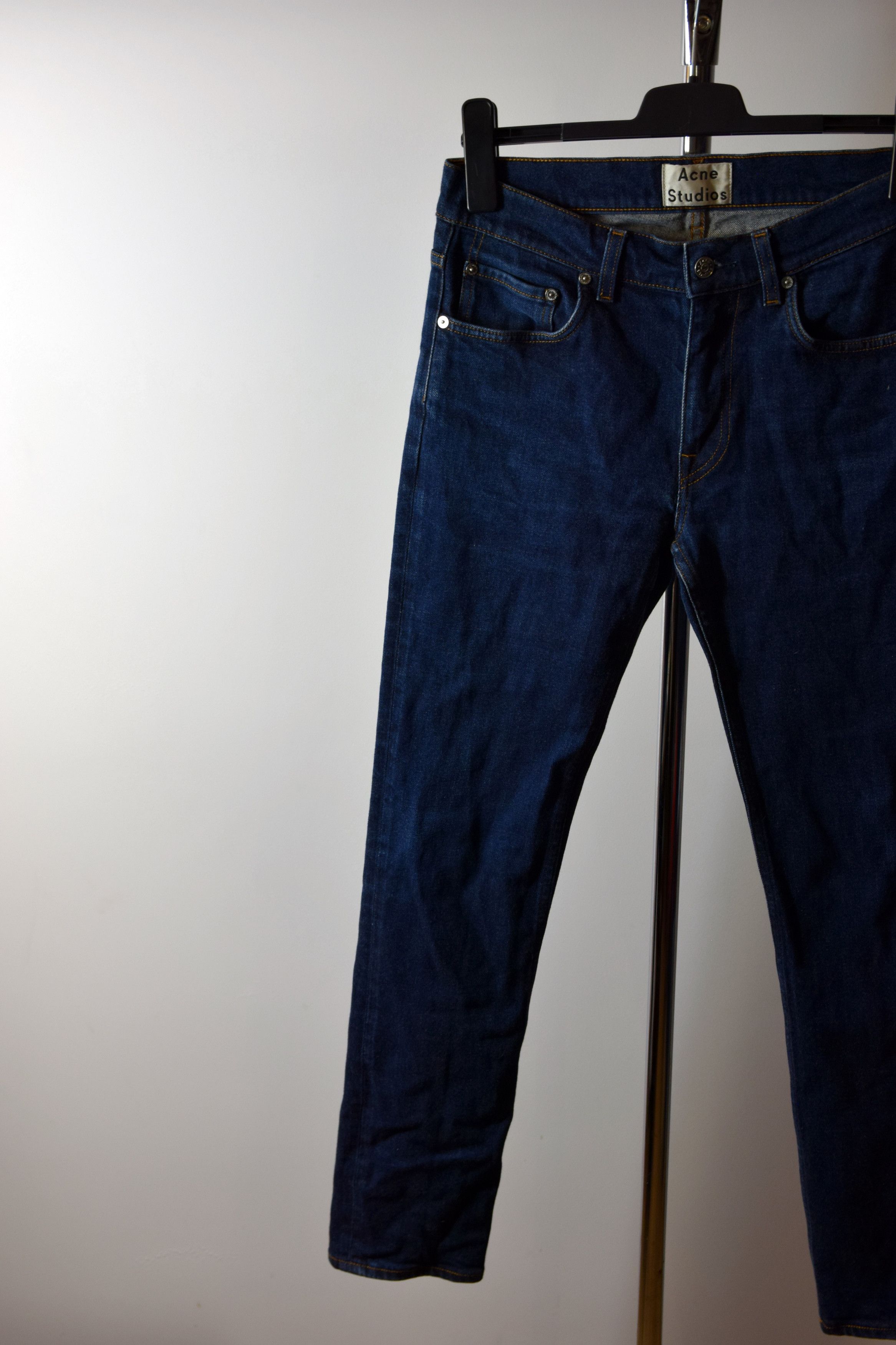 Acne Studios Acne Studios Ace RAW Washed Denim Pants SLIM SKINNY Size US 32 / EU 48 - 3 Thumbnail