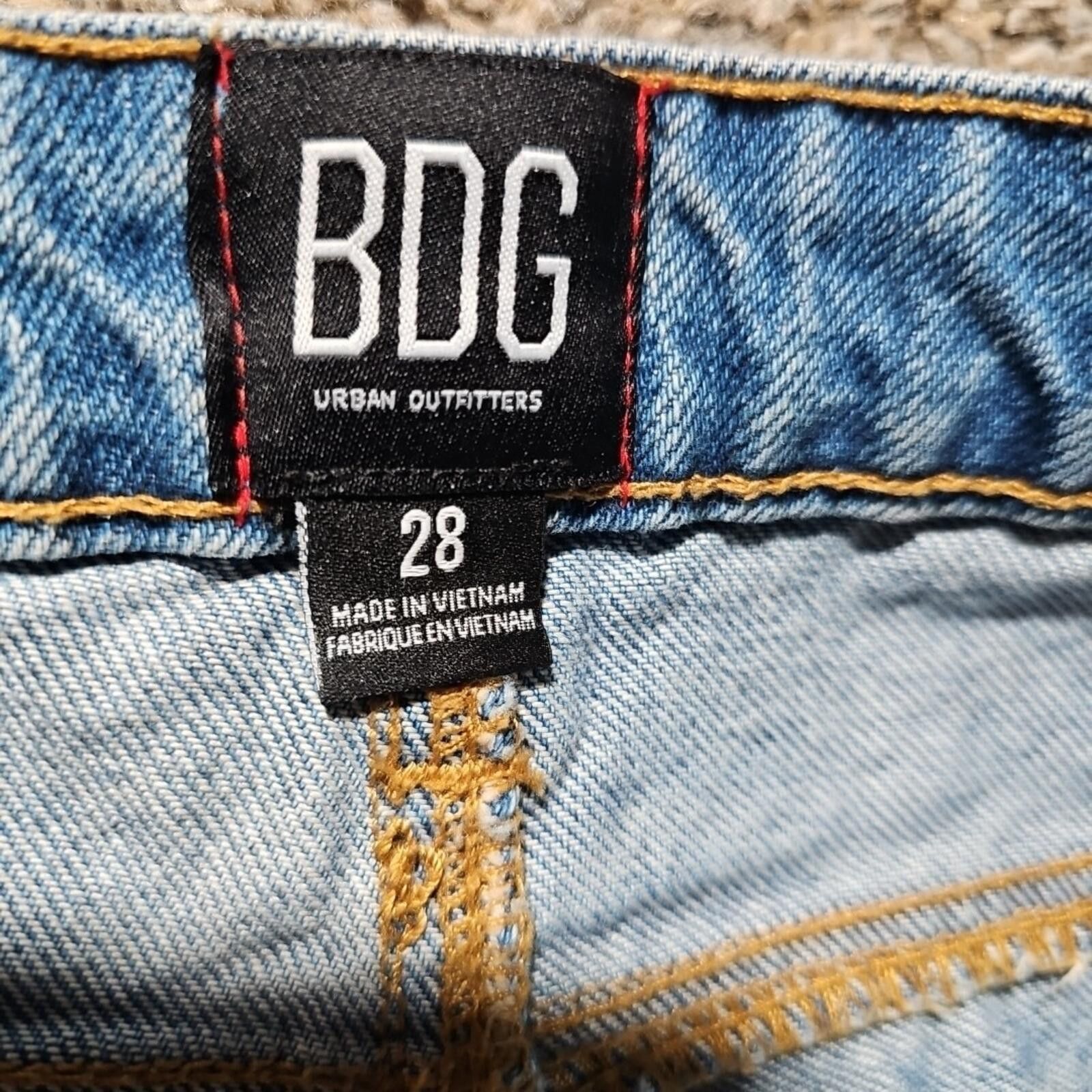 Bdg BDG Urban Outfitters 28 Tapered Jeans Size 28" / US 6 / IT 42 - 3 Thumbnail