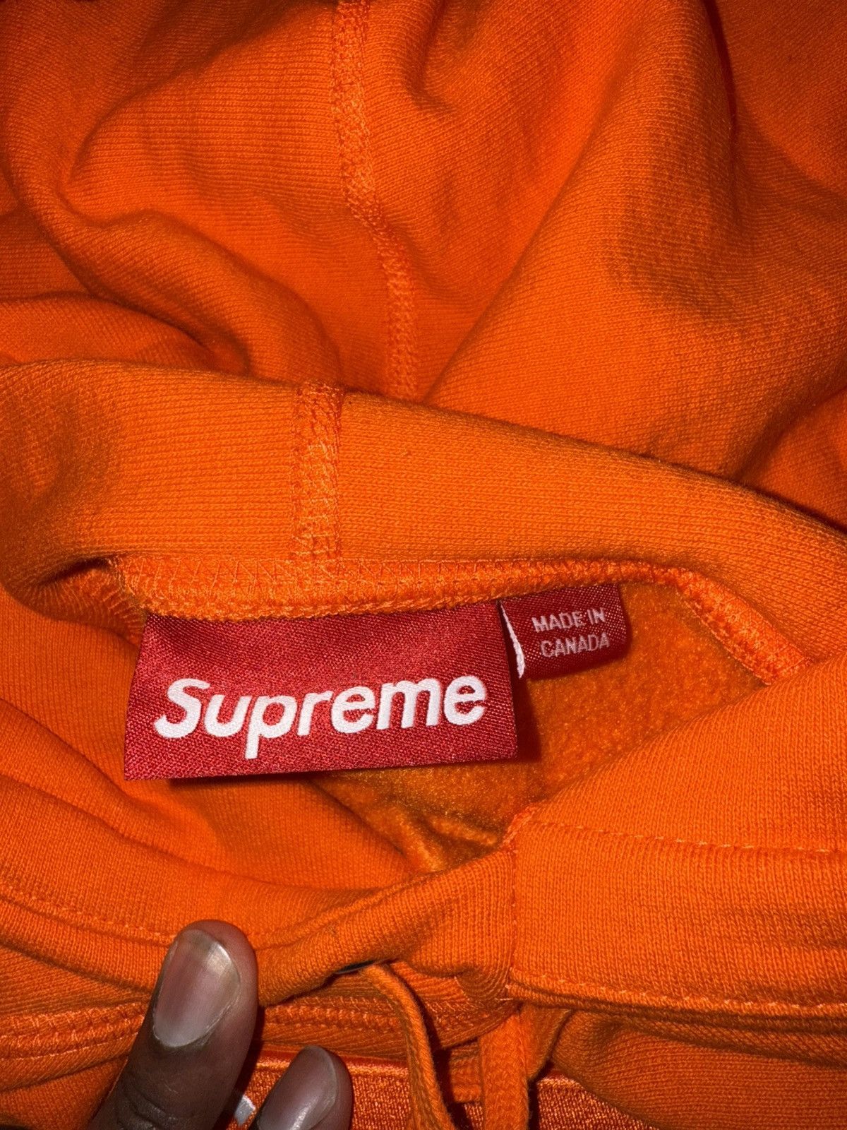 Supreme Supreme Box Logo Hooded Sweatshirt Hoodie (FW24) ORANGE Size US M / EU 48-50 / 2 - 9 Thumbnail