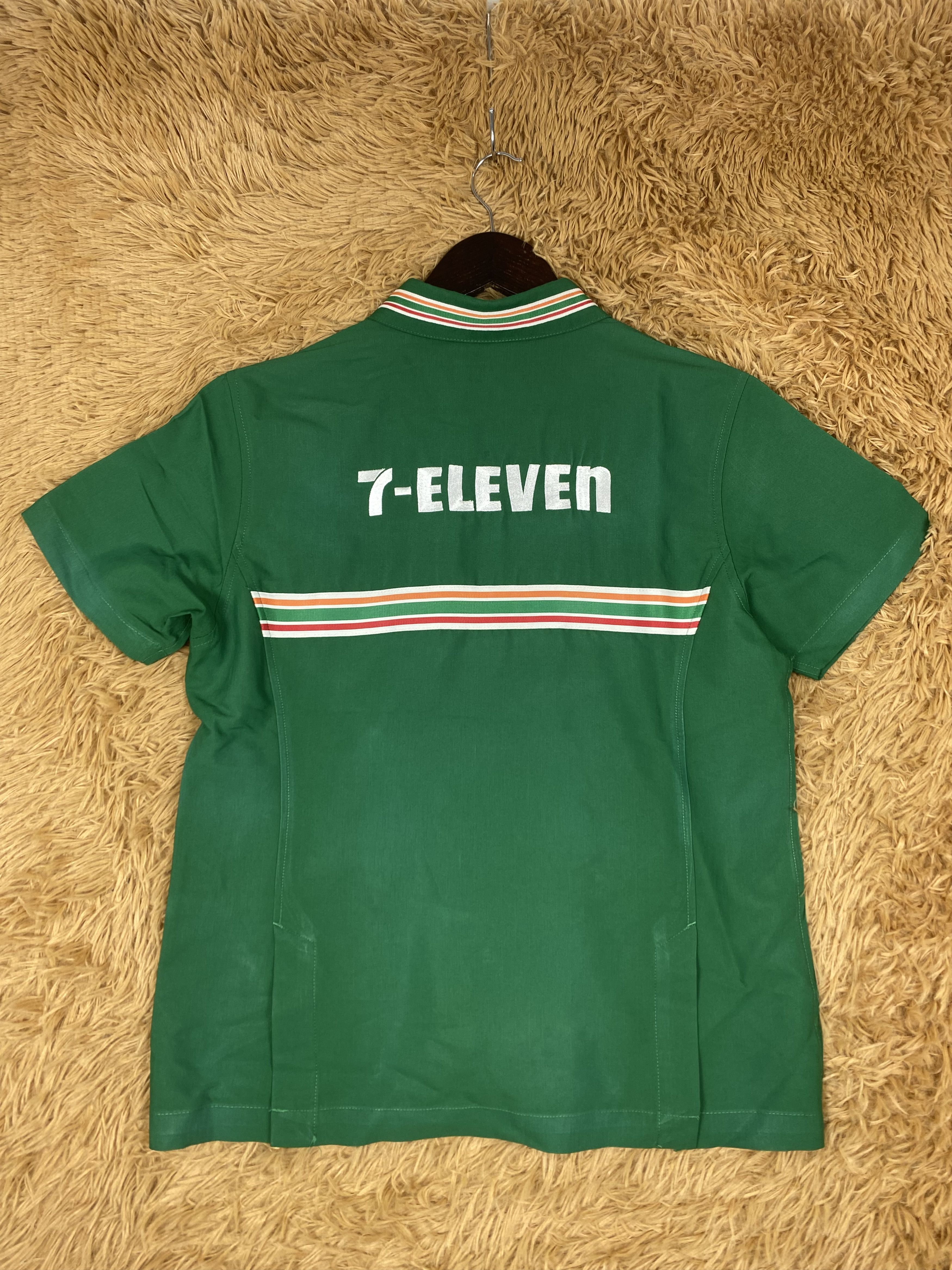 Vintage Vintage 7 Eleven Zip Up Shirts Size US XS / EU 42 / 0 - 4 Thumbnail