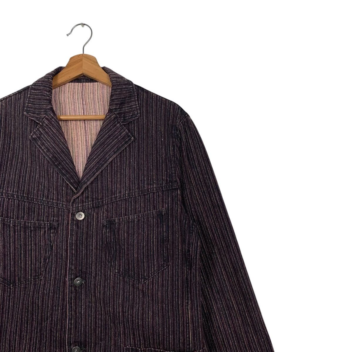 Japanese Brand Japanese Brand Virgin Voyage Hickory Casual Jacket Size US L / EU 52-54 / 3 - 5 Thumbnail
